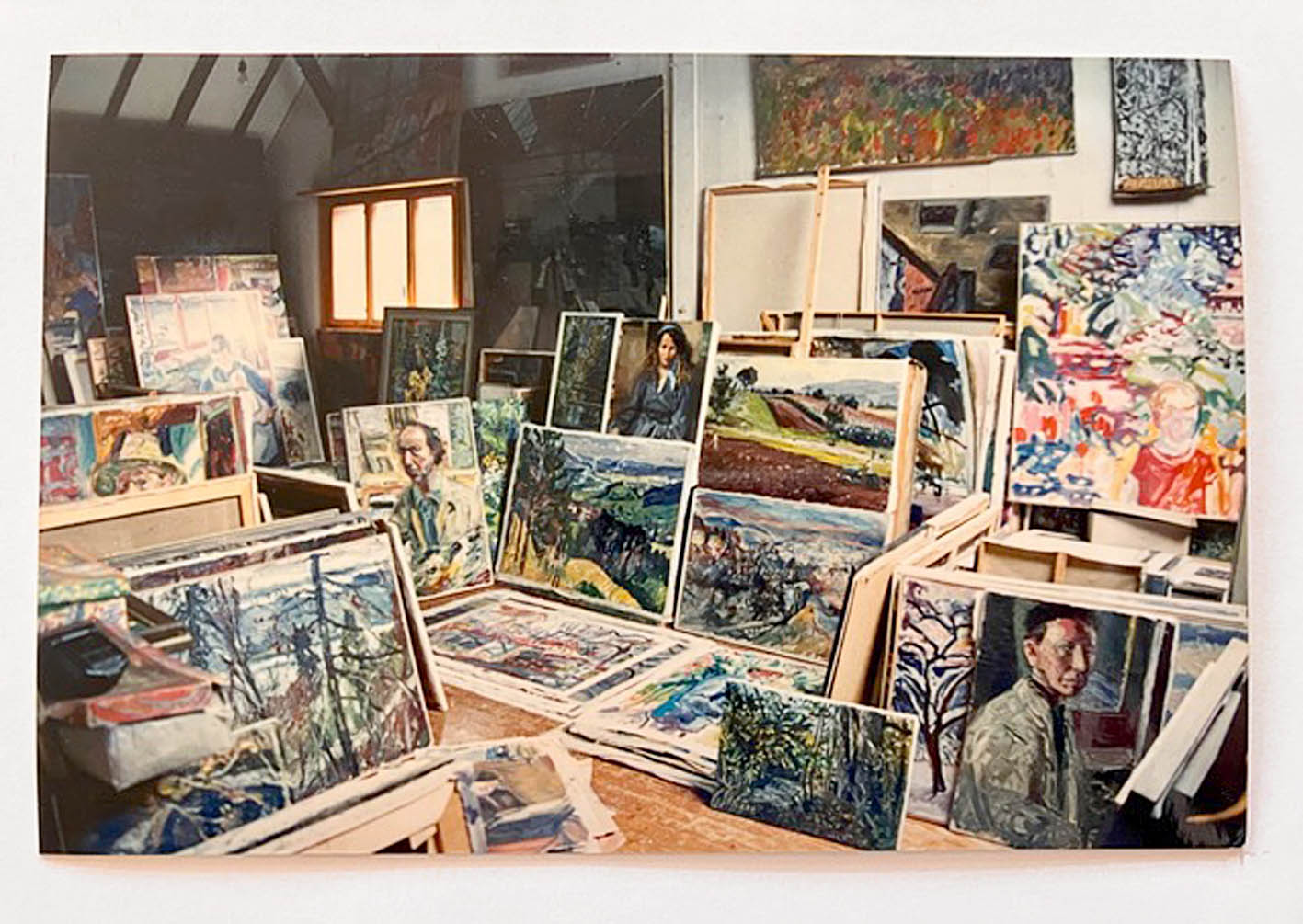 Um 1990, Dachstock im Gässli Um 1990, Dachstock im Gässli